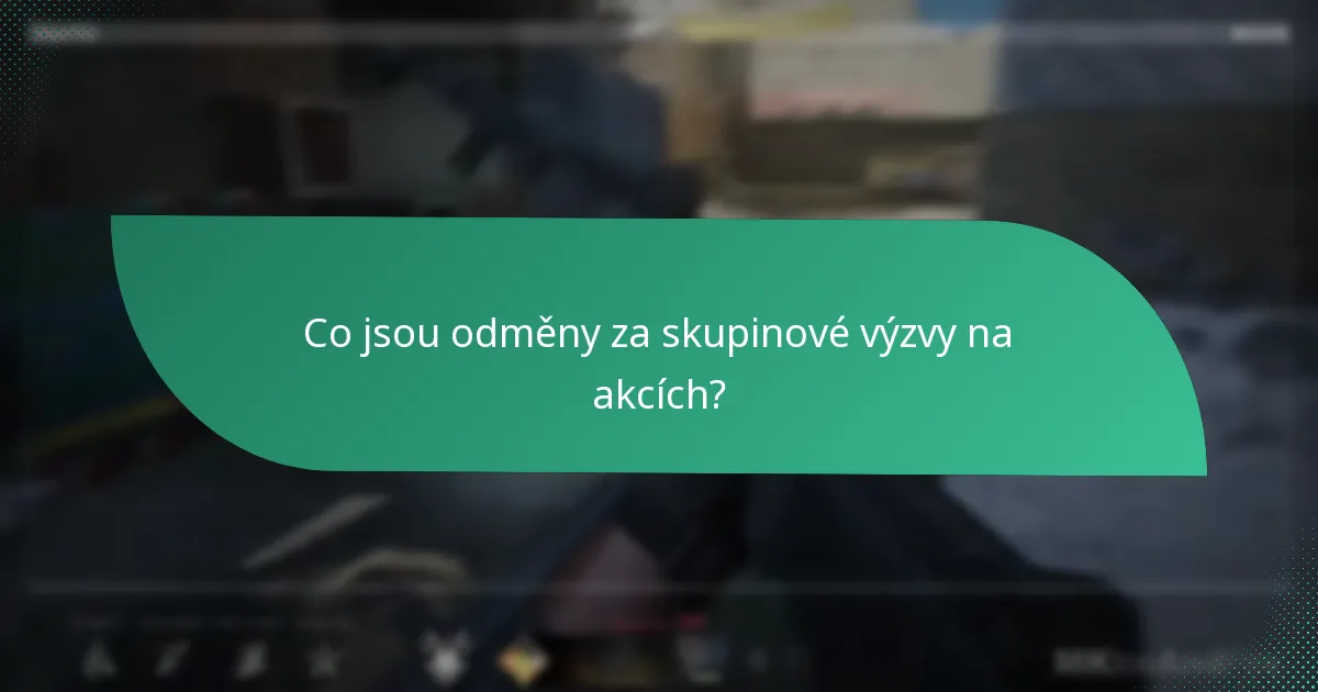 Jak fungují úkoly založené na týmu ve výzvách na akcích?