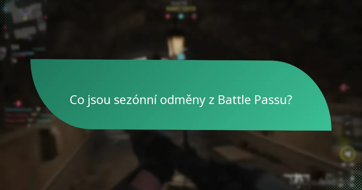 Co jsou odměny specifické pro události v Battle Passu?