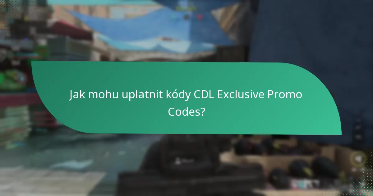 Jak maximalizovat úspory s promo kódy CDL?