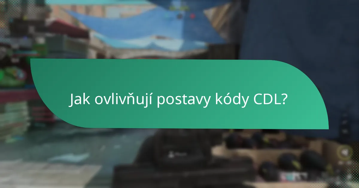 Kdy ovlivňují sezónní události kódy CDL?