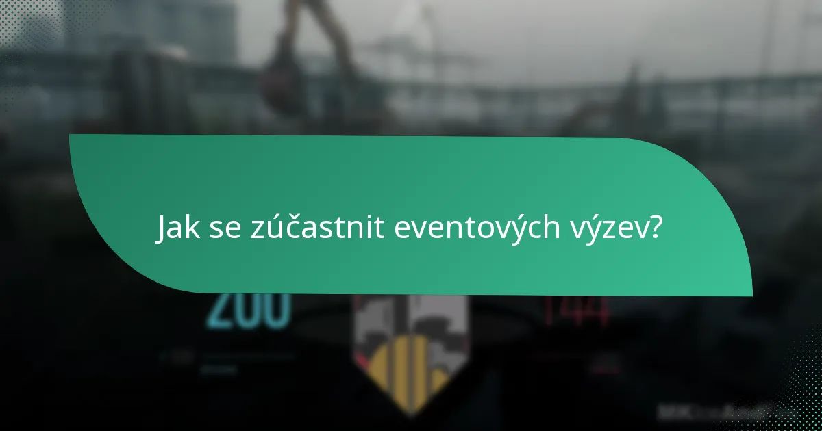 Jak eventové výzvy podporují zapojení komunity?