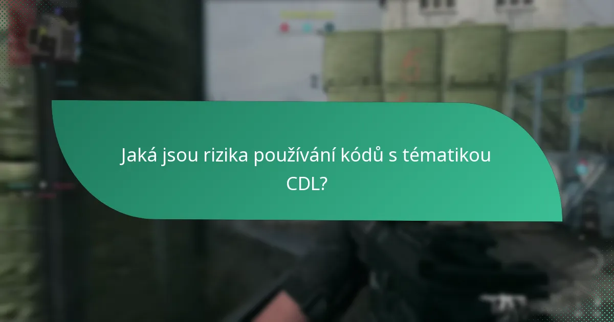 Jaké strategie maximalizují úspory s kódy s tématikou CDL?
