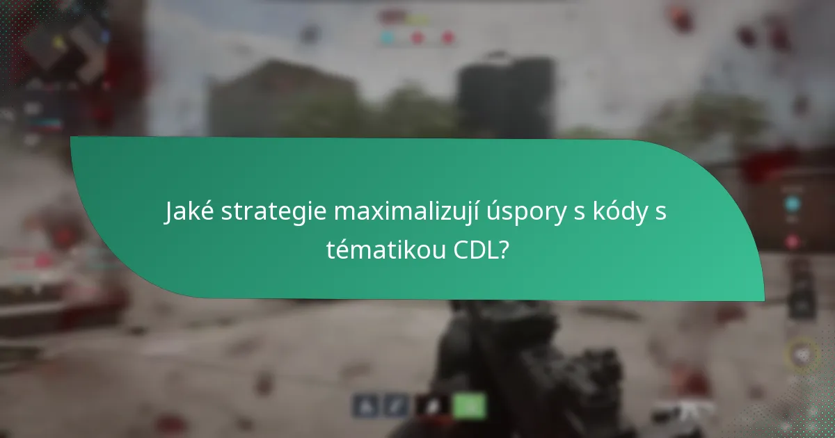 Jaká jsou rizika používání kódů s tématikou CDL?