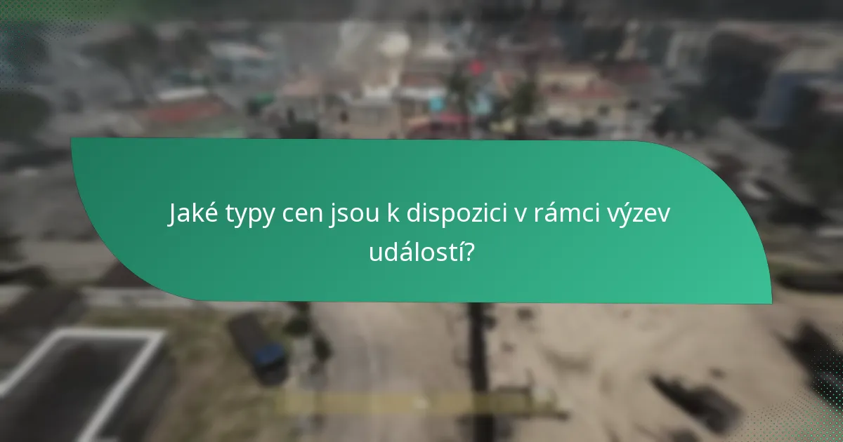 Jak se ceny v rámci výzev událostí srovnávají s jinými propagačními událostmi?